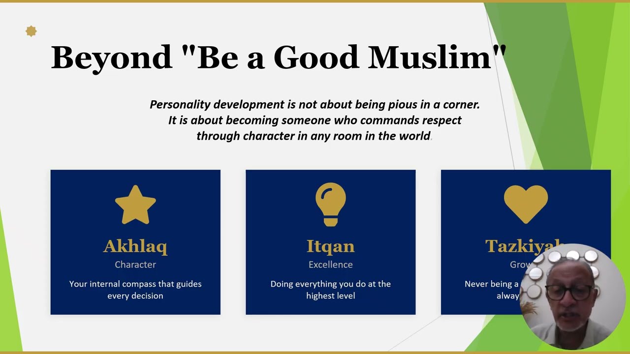 Personality Development for Muslim Youth