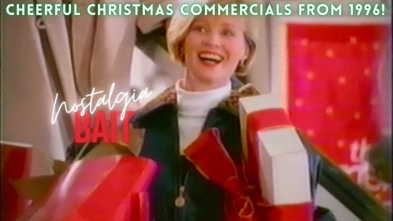 Cheerful Christmas Commercials from 1996!