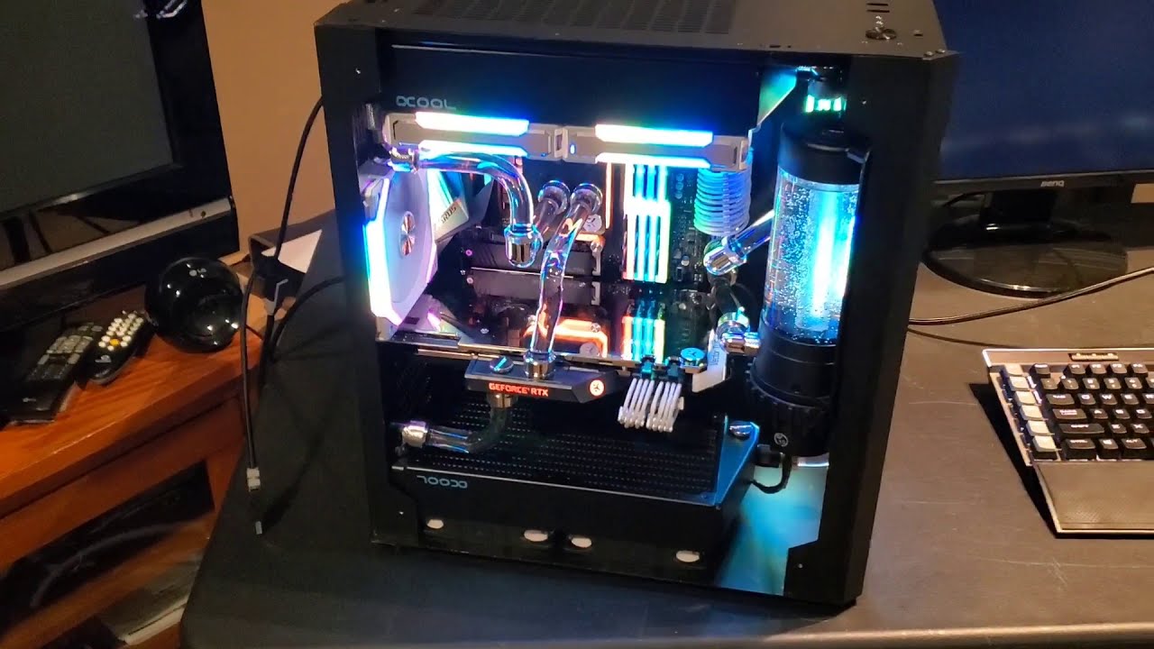 PC Build - Reflections - Finale: Filling w/ Water and Final Assembly!