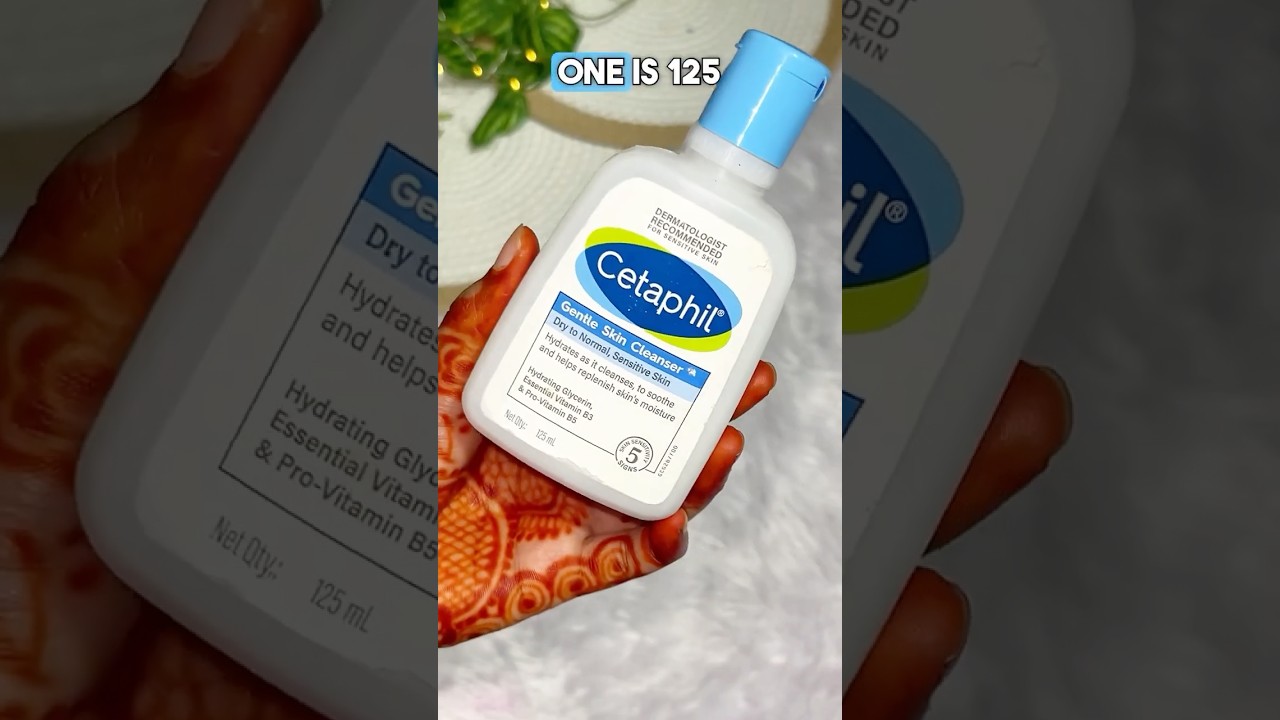 Why Everyone Loves Cetaphil Cleanser😍| 