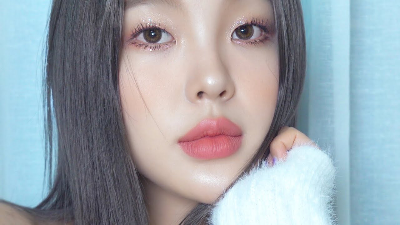En Espñ | 스페인어 더빙(asmr) | 반짝✨ 살구슬러시 메이크업🍑