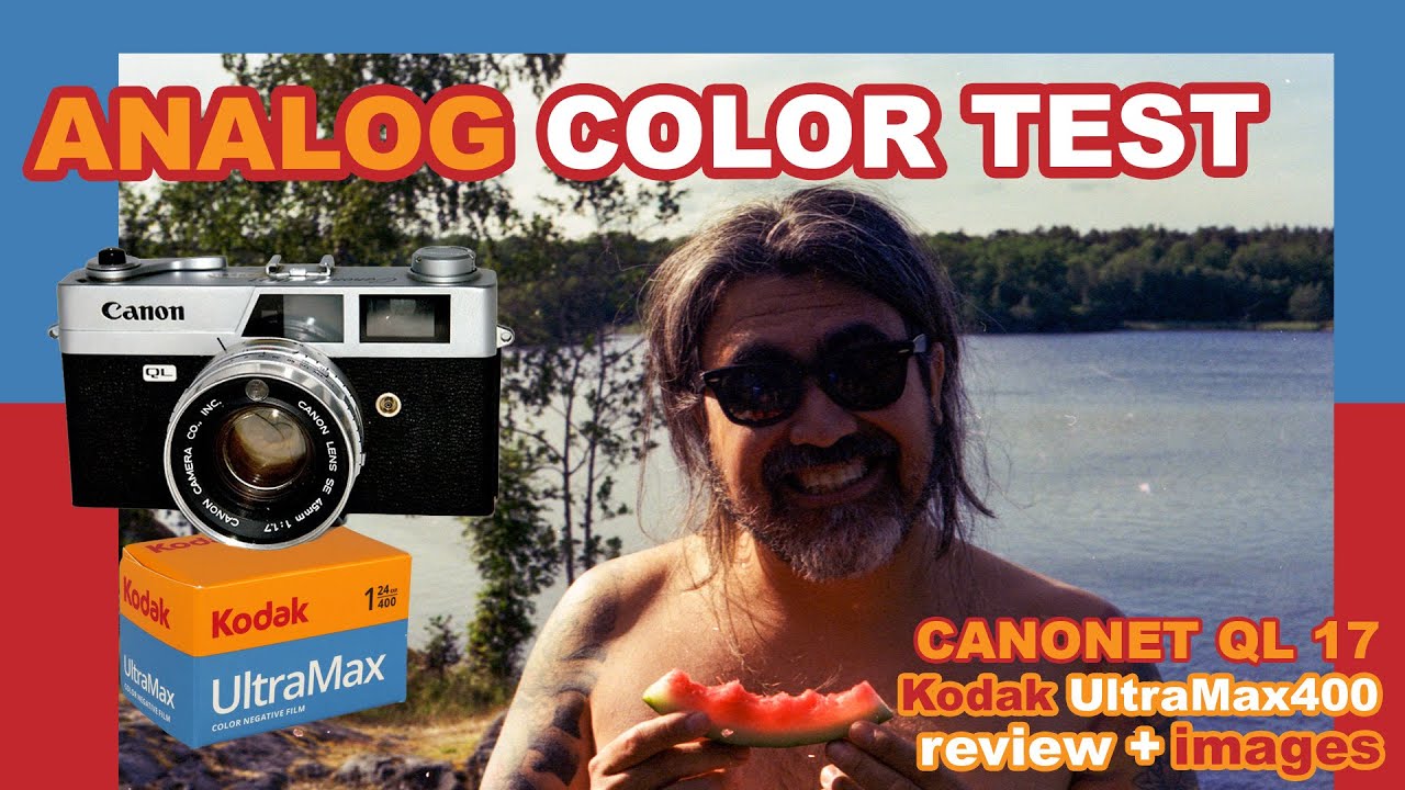 1960's Canonet QL17 Analog Review + Kodak Ultramax 400 Film Test | Color 35mm