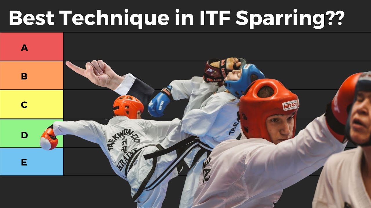 Ranking ITF Techniques For Sparring - Tier List