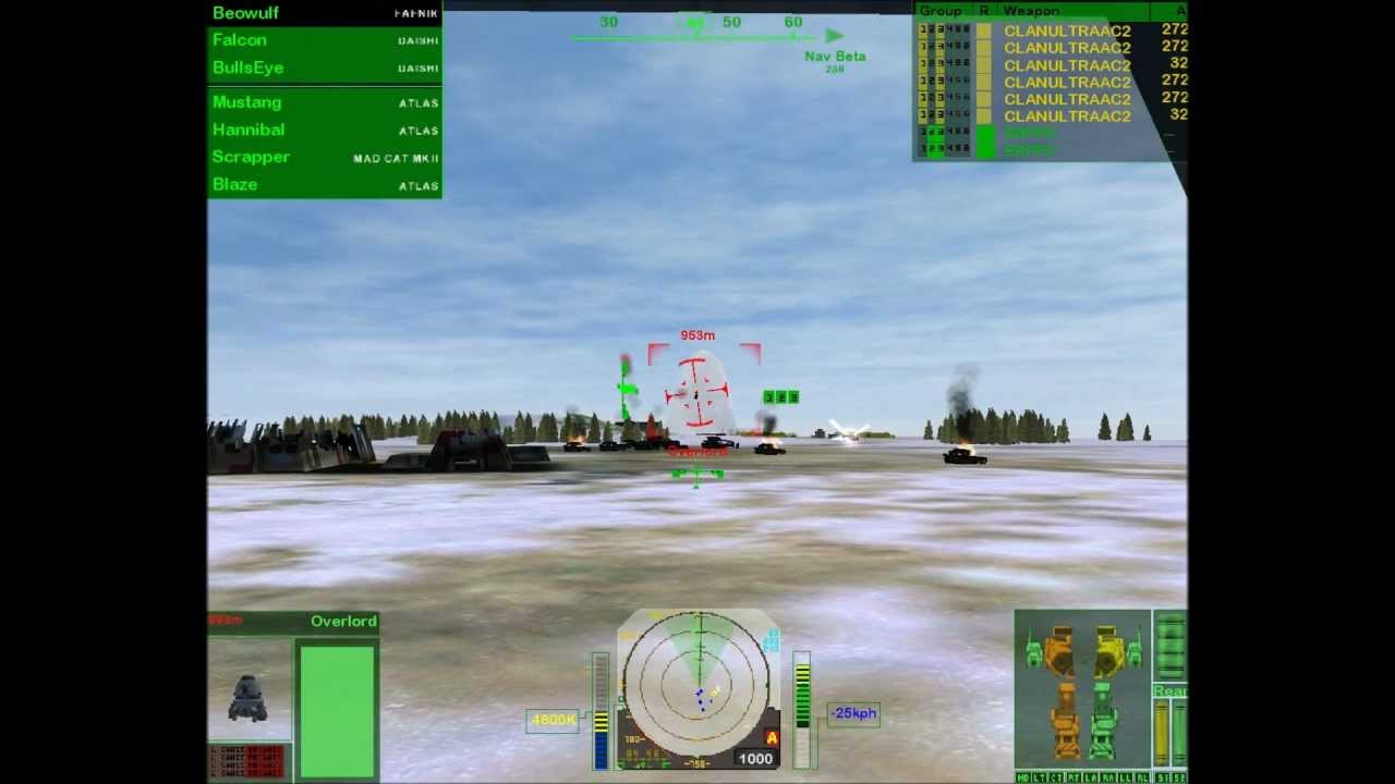 MechWarrior 4: Mercenaries (Davion/Noble) - Tharkad - Overlord