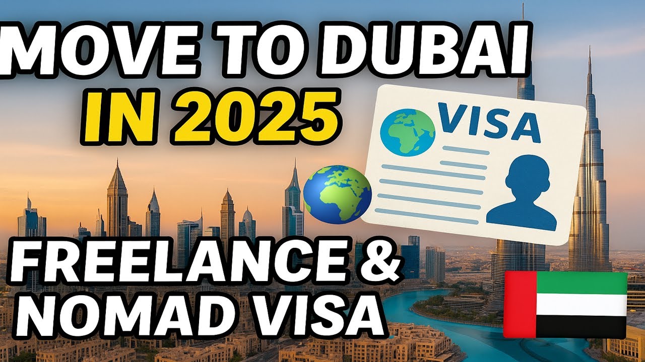 Move to Dubai in 2025: Freelance & Nomad Visa Explained! 🌍 Work & Live in UAE Legally