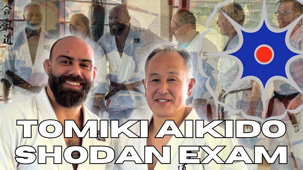 Tomiki Aikido Shodan Test: Koryu Kata, Knife Defense and Randori Drills