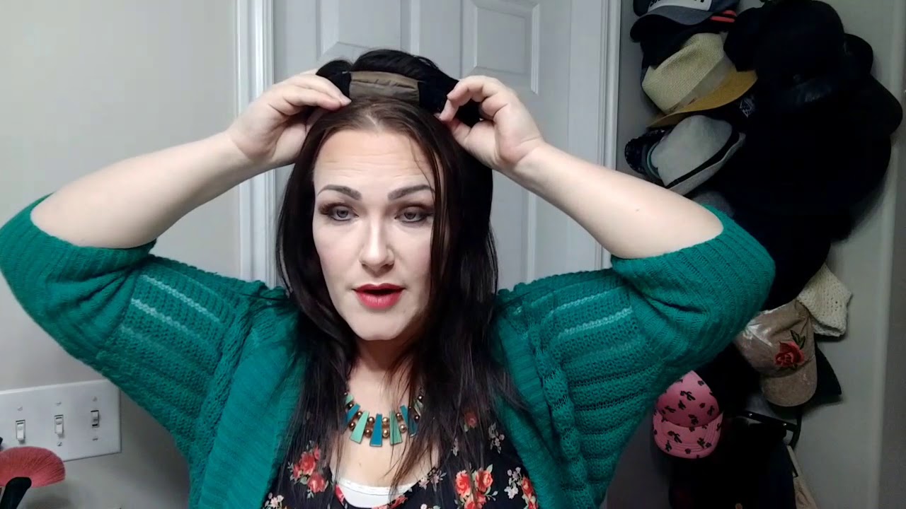 NEW Human Hair SILK topper! LAVIVID UNIWIGS AMBER Topper Review