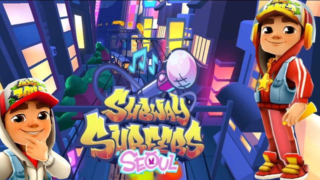 SUBWAY SURFERS GAMEPLAY PC HD 2024 - MARATHON - SEOUL - STAR