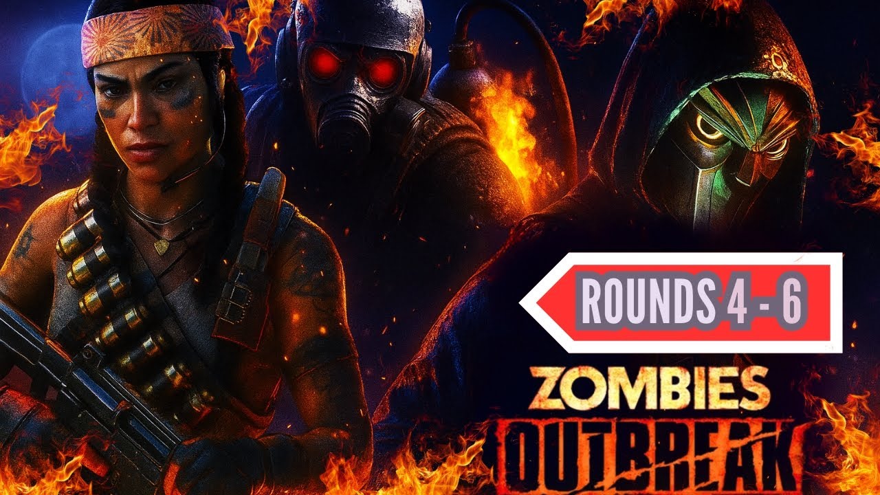 Big Duss & BabyCakes Call of Duty Zombies CHAOS | Rounds 4–6 Outbreak Madness! 💥 #zombies #cod