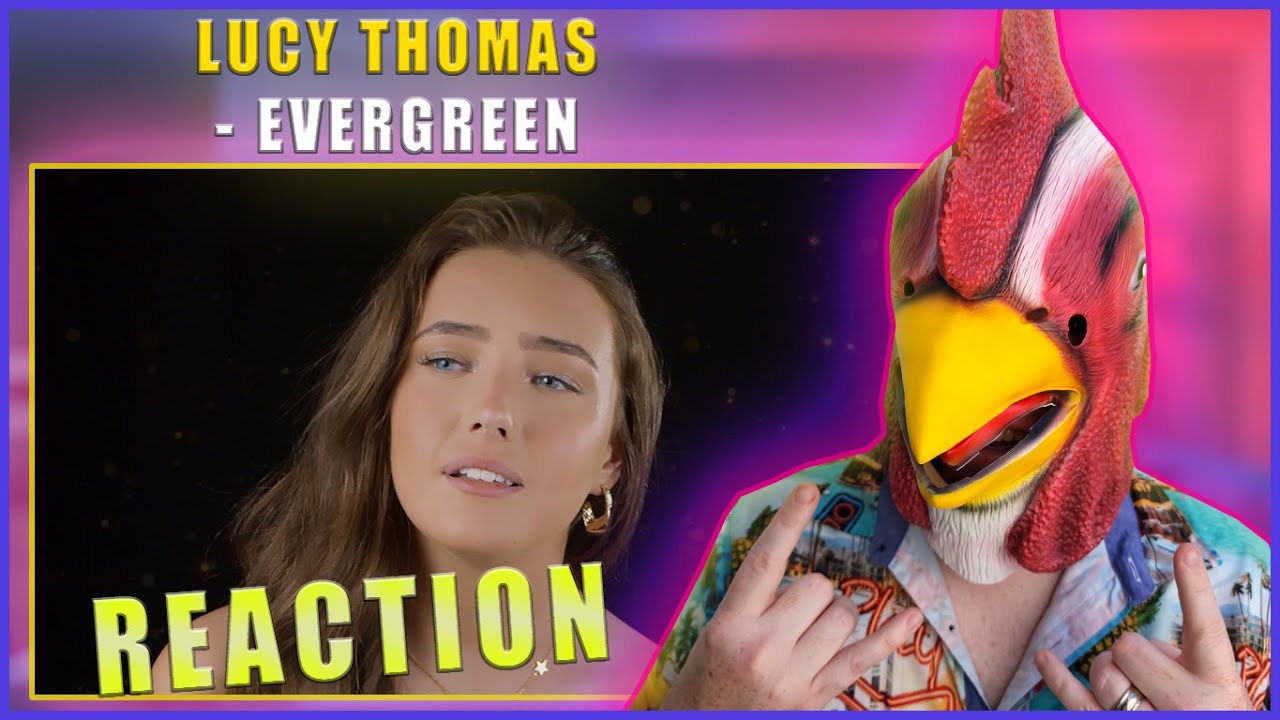 TIME TO SIT AND JUST LISTEN AGAIN | Lucy Thomas - Evergreen | ROOSTER REACTS