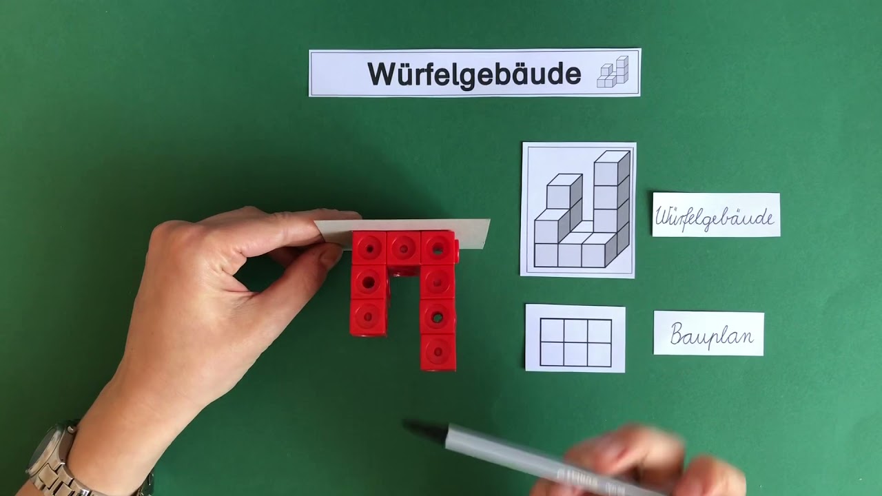 Klasse 2 - Würfelgebäude
