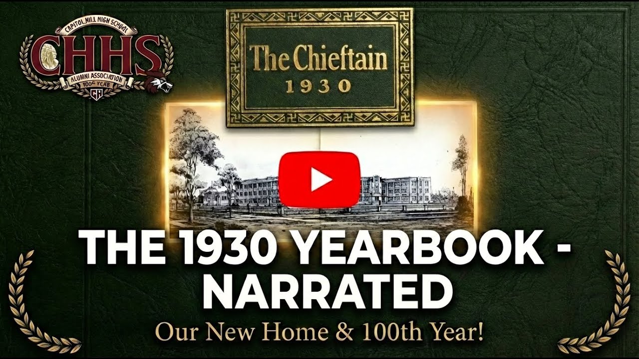 CHHS 1930 Yearbook Narrated