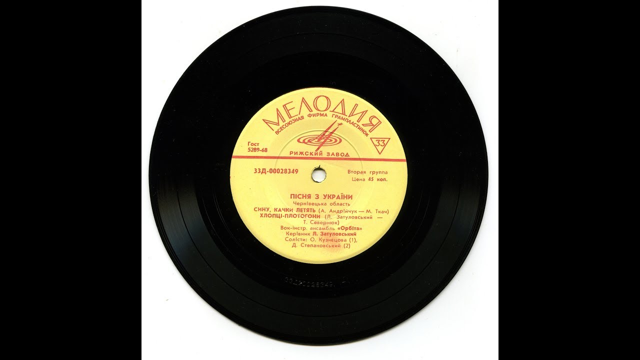 ВІА «Орбіта» - Хлопці-плотогони (1970 р.) | BigBitUA