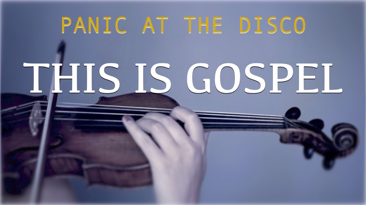Panic! At The Disco - This Is Gospel for violin and piano (COVER)