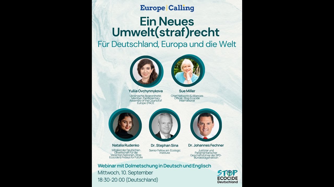 #236 &ldquo;Ein Neues Umwelt(straf)recht // A New Environmental (Criminal) Law (DE+EN original)