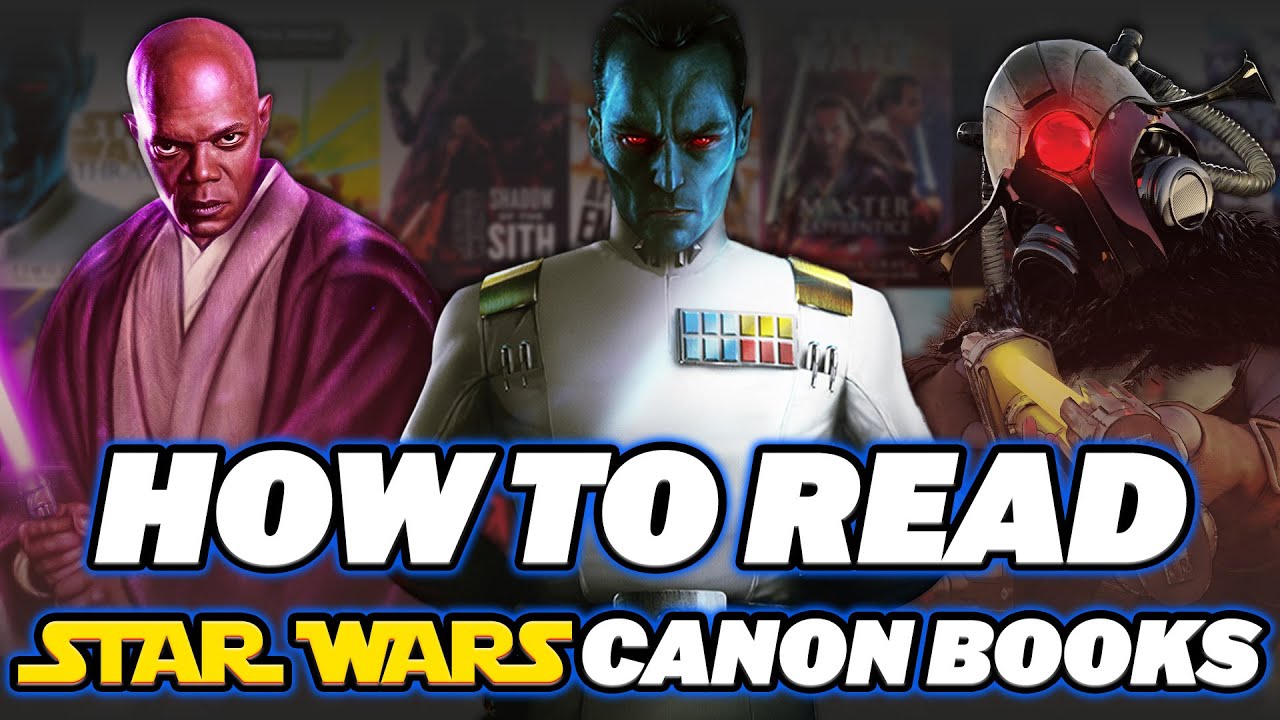 Star Wars Canon Books TIMELINE Explained | Complete Chronological Reading Order