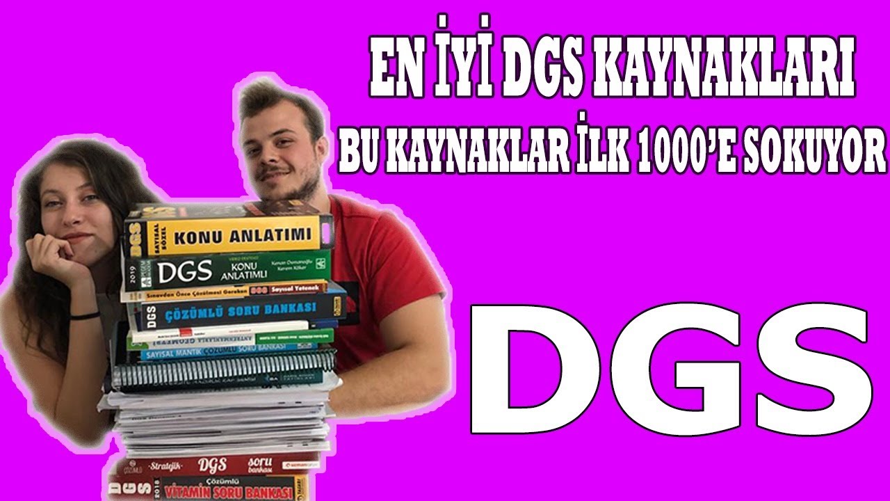 DGS KAYNAK ÖNERİLERİ !
