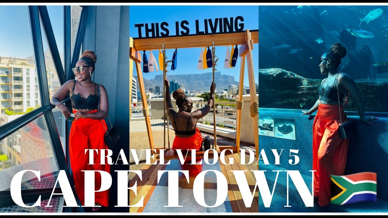 CAPE TOWN ✈️ Travel Vlog Day 5: Is Waterfront or Aquarium the ABSOLUTE BEST for CAPE TOWN 2025?