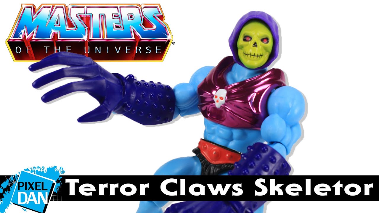 TERROR CLAWS SKELETOR Action Figure Review | Masters of the Universe Origins