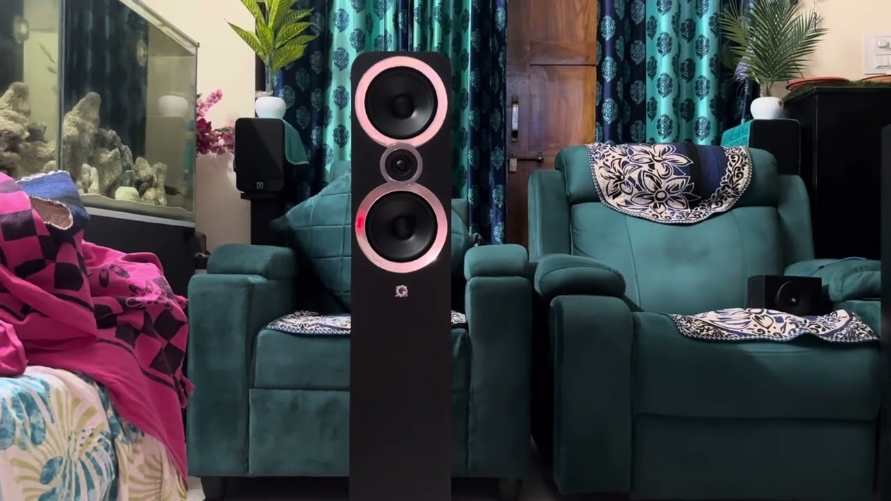 Sound Test 2- Which is Better?? Q Acoustics 3050i VS Pioneer FS52 Andrew Jones Model Tower Speaker