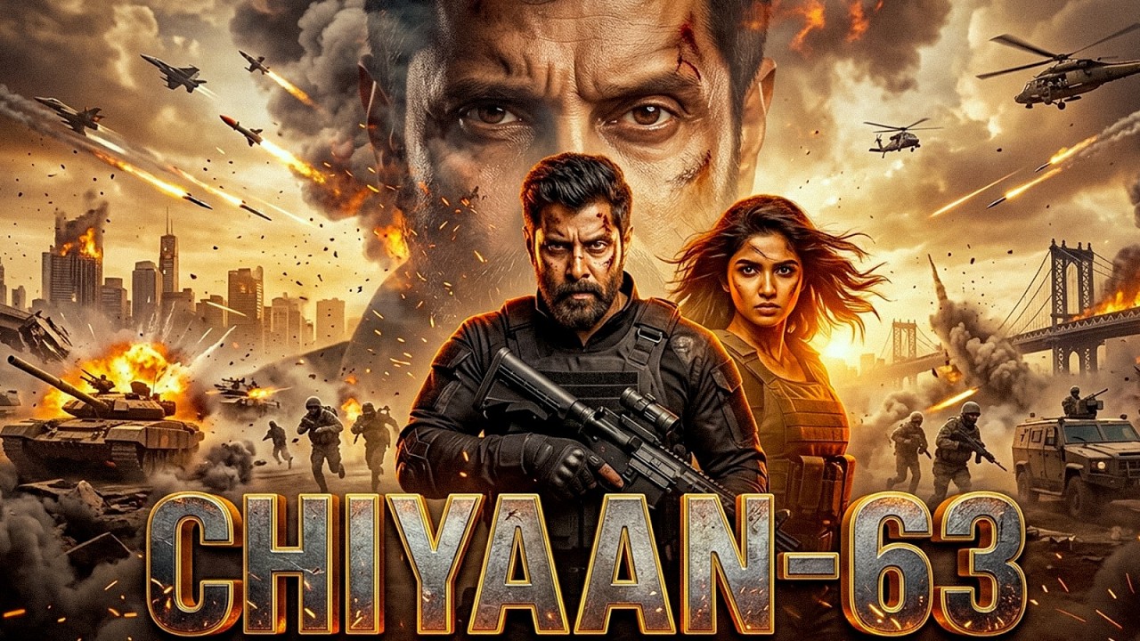 CHIYAAN 63 Full Movie Hindi Dubbed 2026 | Vikram, Mamitha Baiju | New South Action Thriller Movie