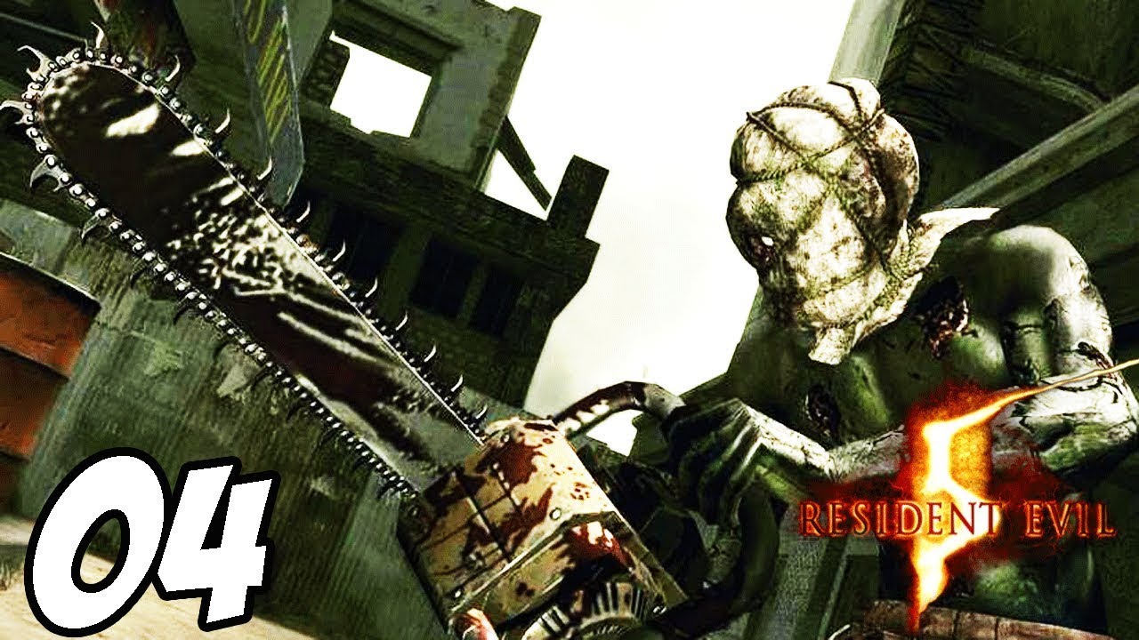Resident evil 5 - Homem da Motosserra