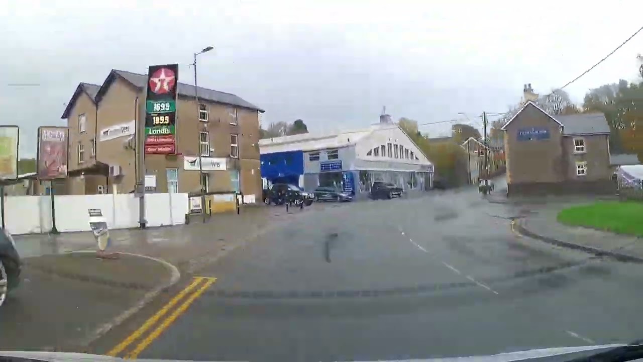 Dash Cam Journey through Newport, Pontllanfraith, Pontypool and Cwmbran