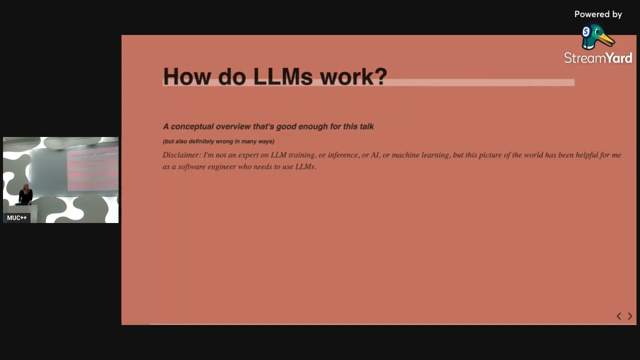[MUC++] Daisy Hollman - Crafting the Code You Don't Write: Sculpting Software in an AI World