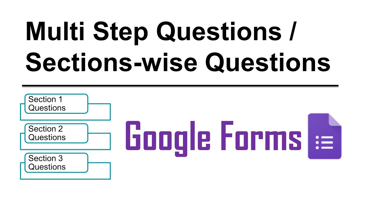Google Form: Sections wise Questions in Hindi || Multi Step Questions in Google Forms in Hindi 👈