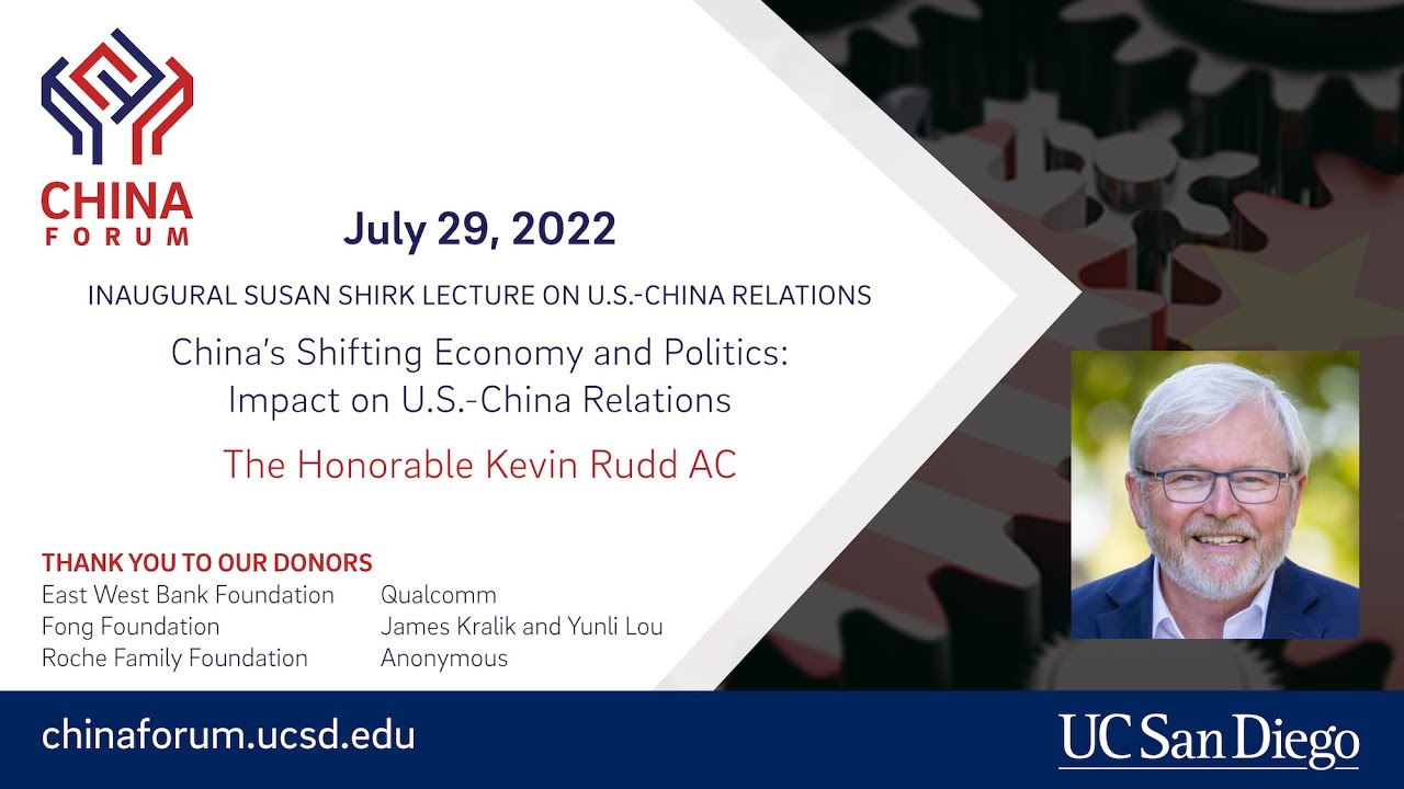 China&rsquo;s Shifting Economy and Politics: Impact on U.S.-China Relations