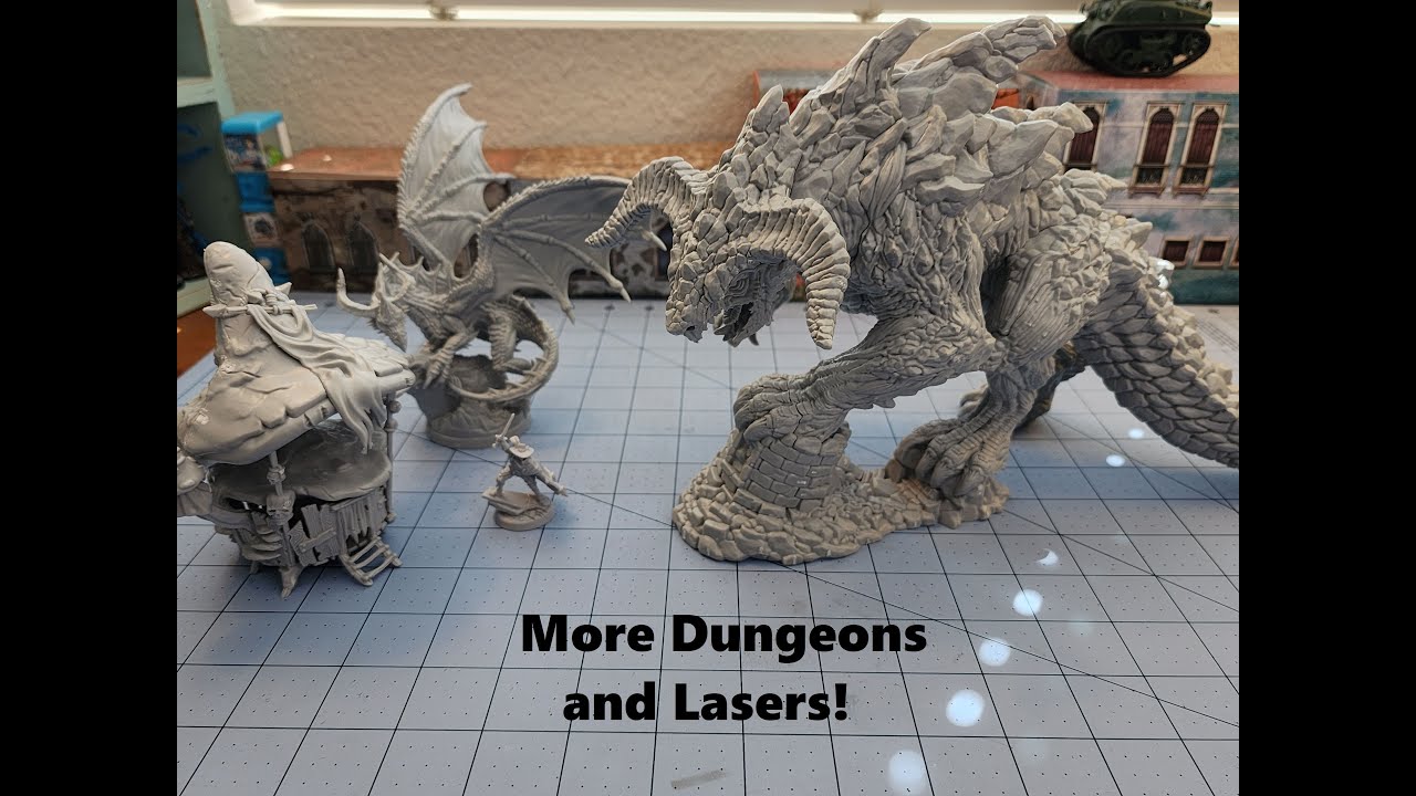 Let's build some Dungeons & Lasers big stuff!