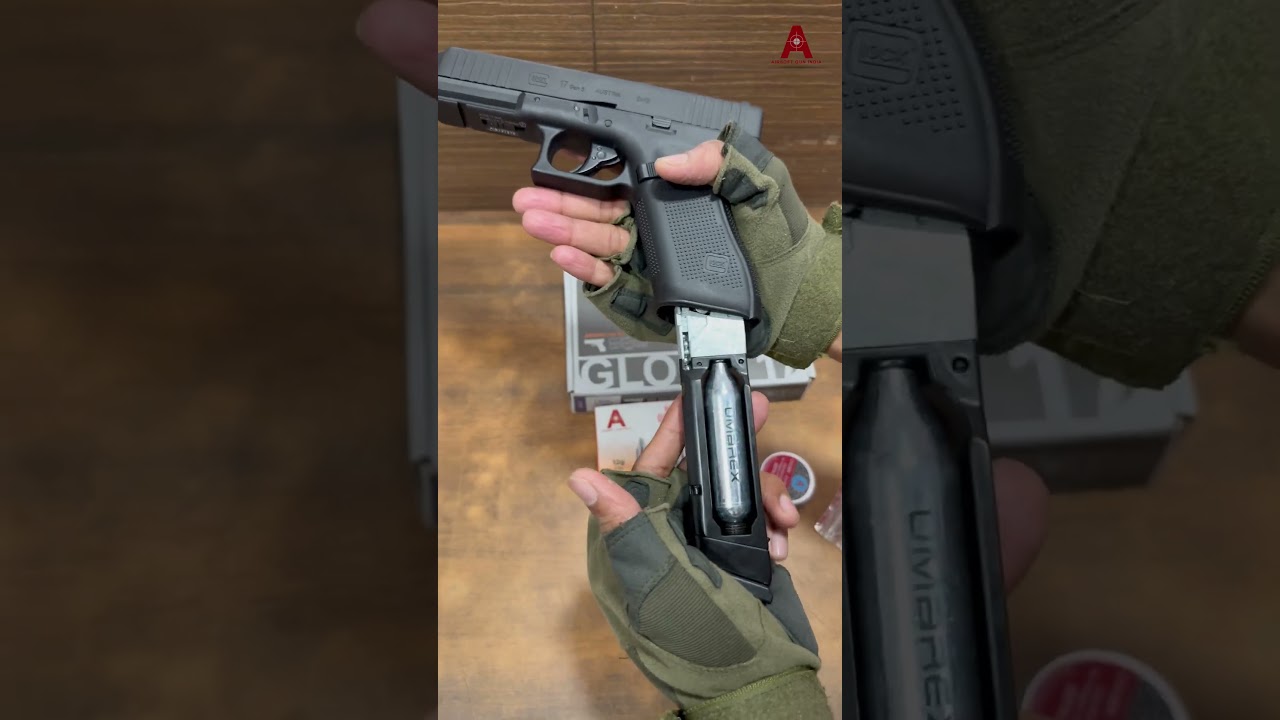 UMAREX GLOCK 17 GEN 5 VS BOTTLE 🔥 BY AIRSOFT GUN INDIA🇮🇳 #shorts #shots #trending #trendingshorts