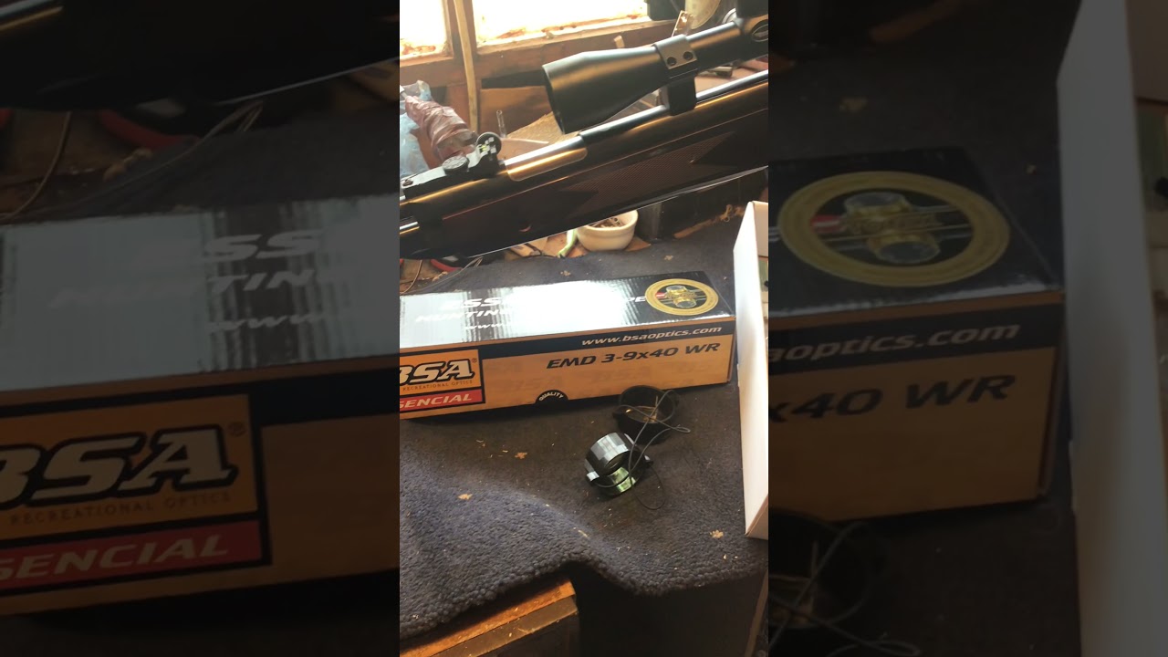 BSA scope EMD3 - 9 40 WR short review SMK DB5