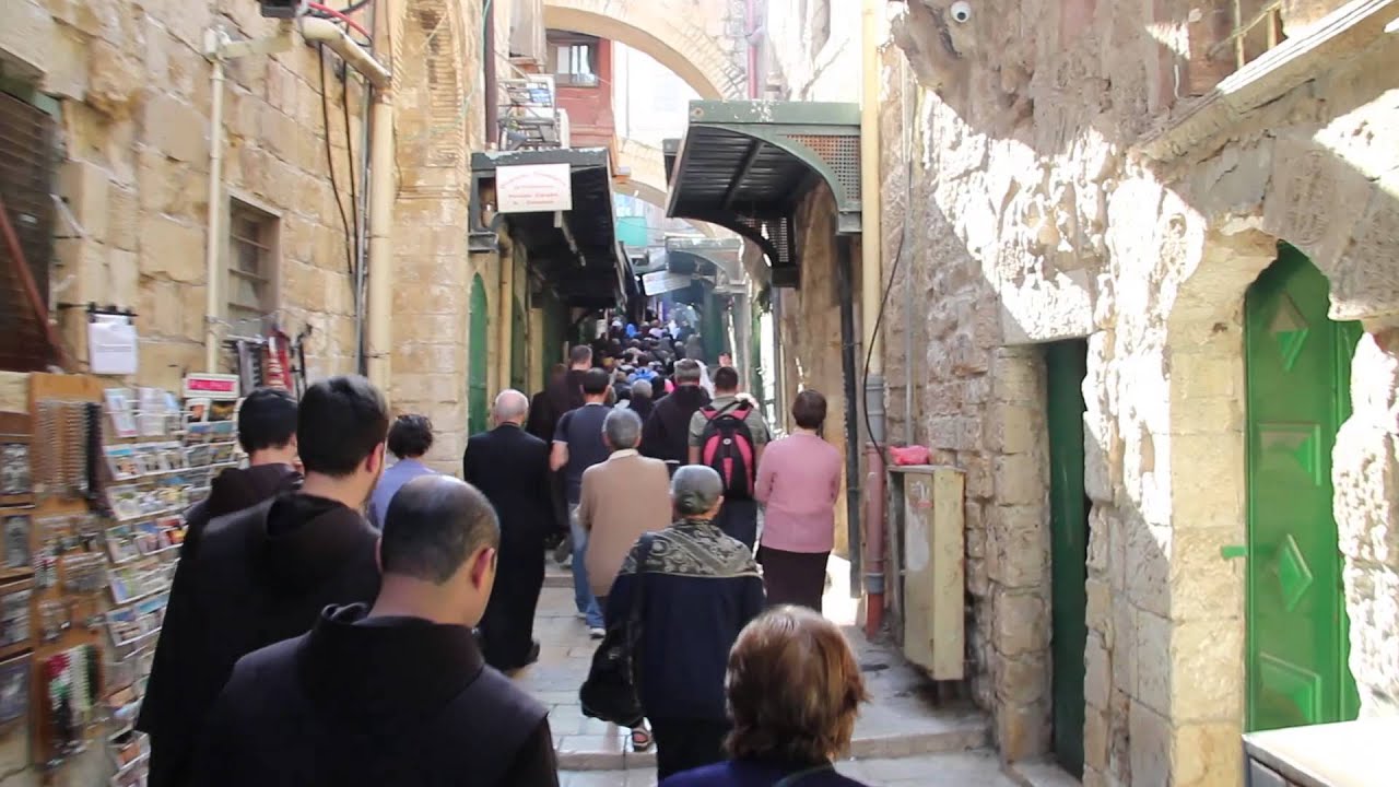 Via Dolorosa - pilgrim walk
