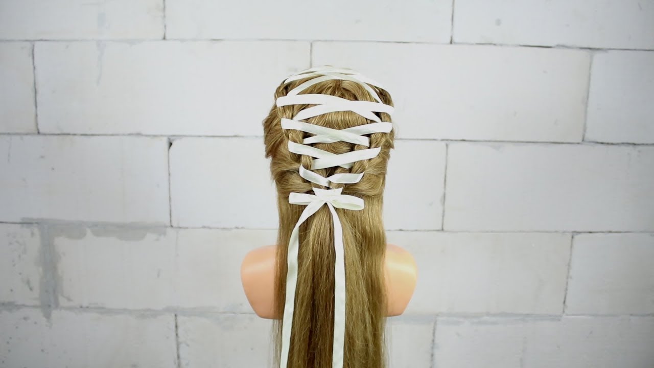 How To: Corset Braid Half up Twist Tutorial