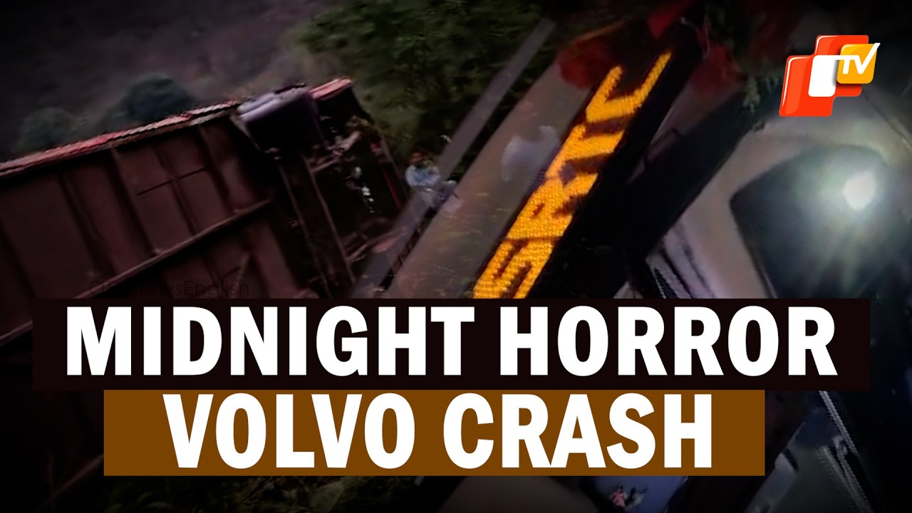 OSRTC Volvo Falls 50 ft into Gorge, Many Injured
