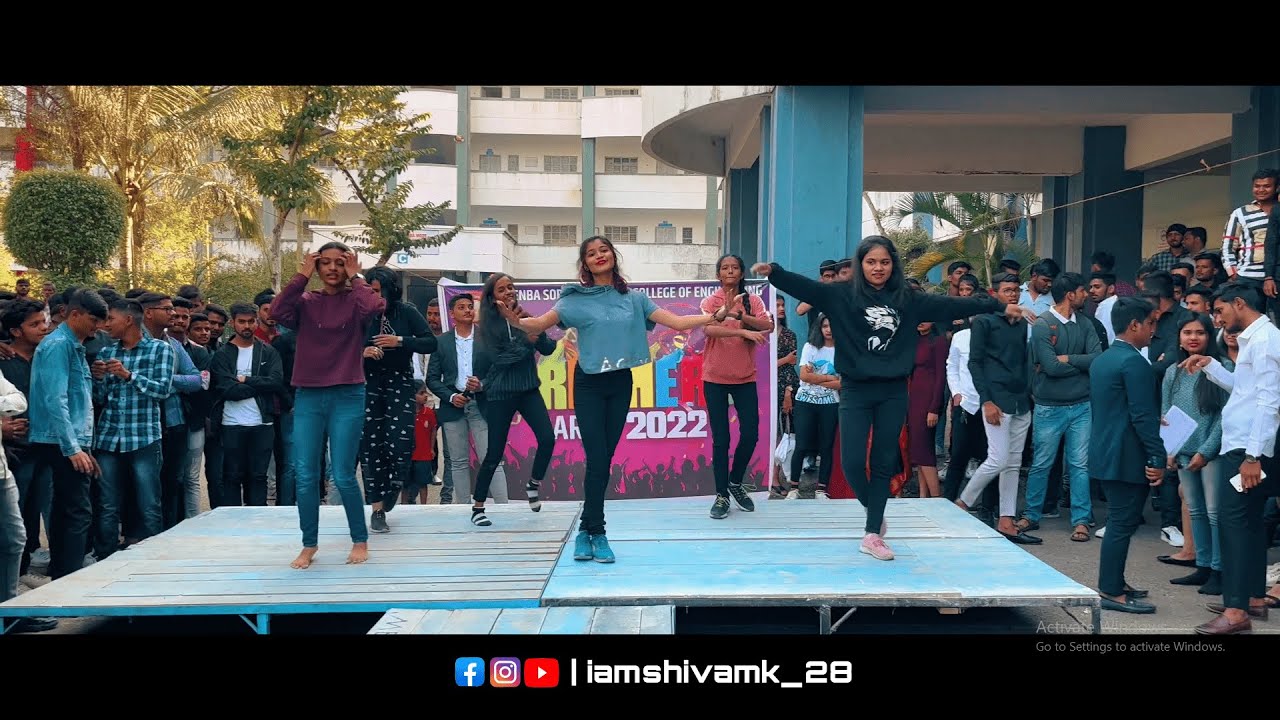 PART - 1 | FRESHERS PARTY 2022 | GS MOZE CLG OF ENGNEERING BALEWADI, PUNE