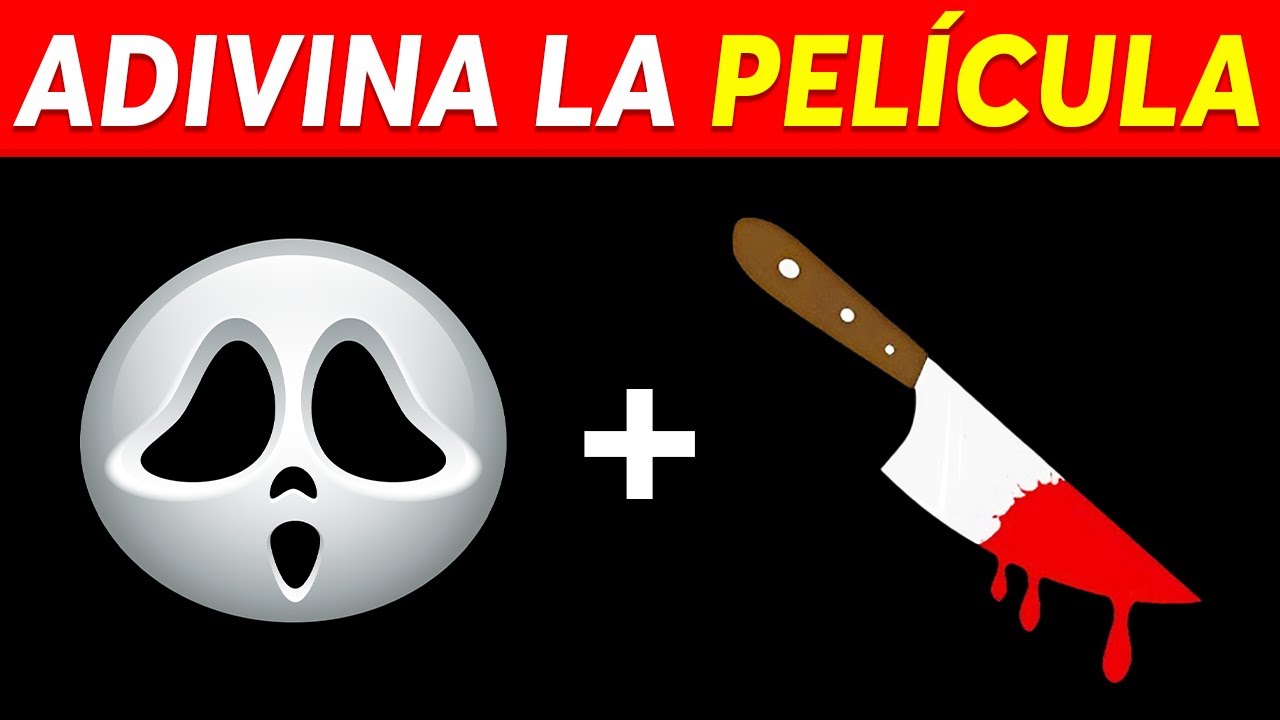 Adivina la PELÍCULA de TERROR con Emojis 😱🔪 Acertijos con Emojis