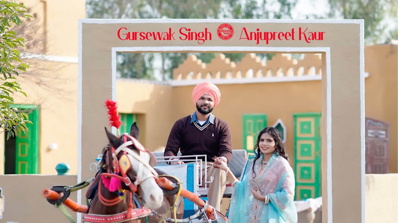 Best Punjabi Prewedding || 2025 || 4k || Gursewak Singh & Anjupreet Kaur