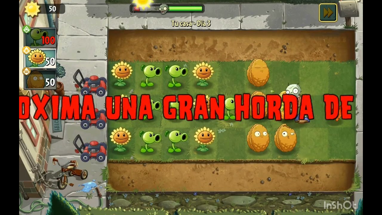 Jugando pvz 2 dias 1-5