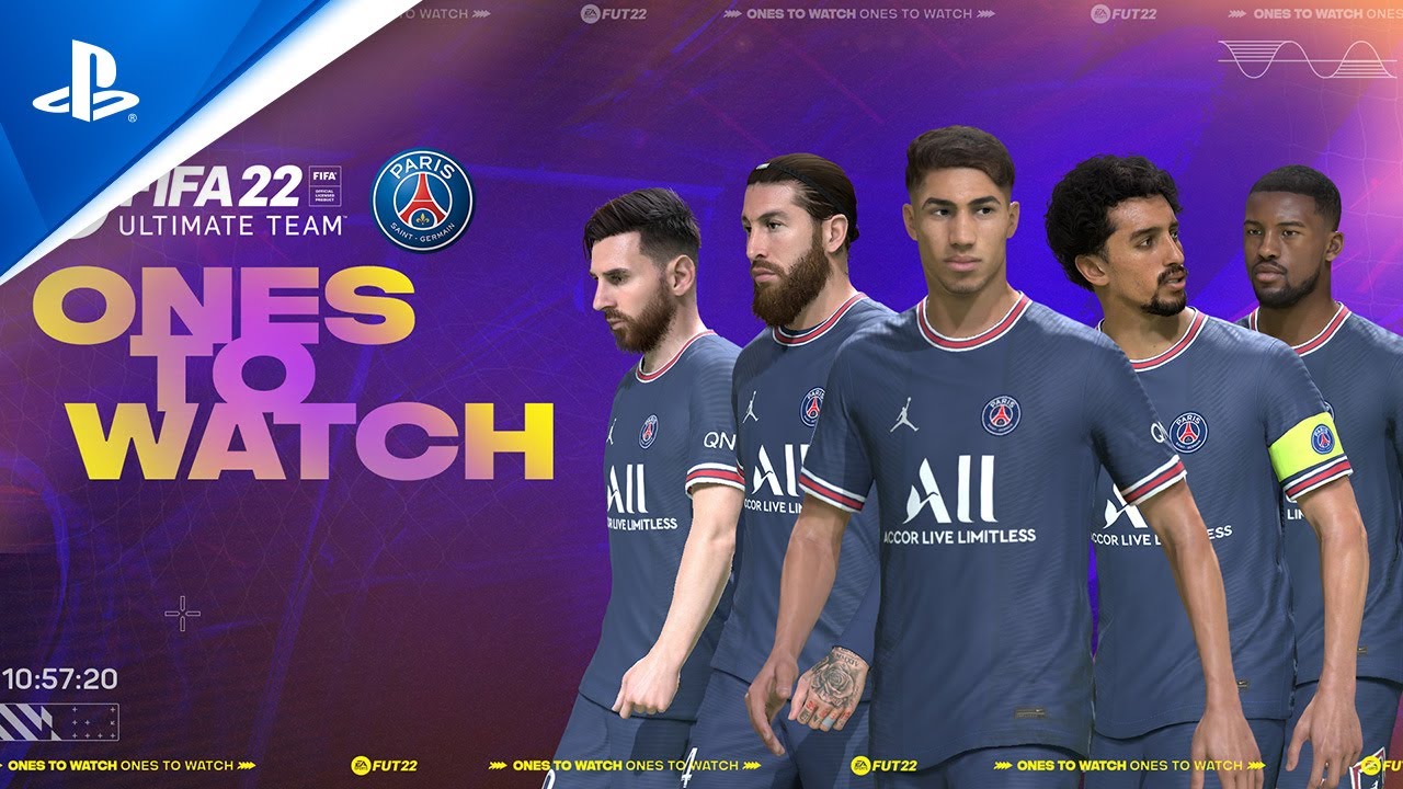 FIFA 22 | FUT 22 Ones To Watch ft. Paris Saint-Germain | PS5, PS4