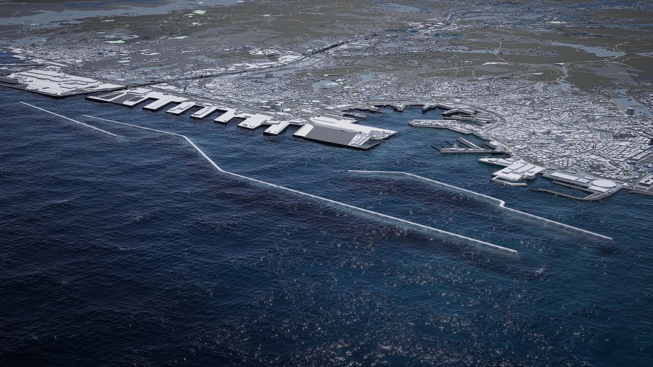 Genoa's New Breakwater in 3D
