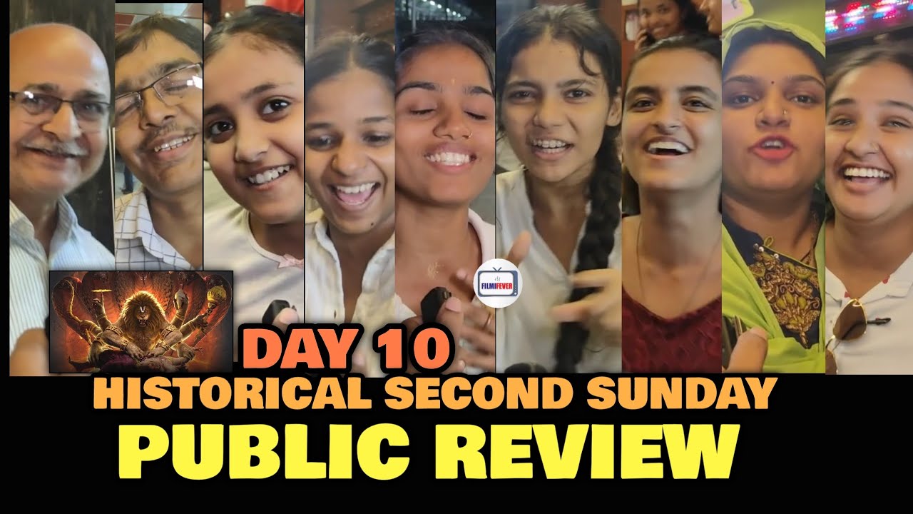 Mahavatar Narsimha Day 10 PUBLIC REVIEW | Historical Second Sunday | Tenth Day | Momentum Continuous
