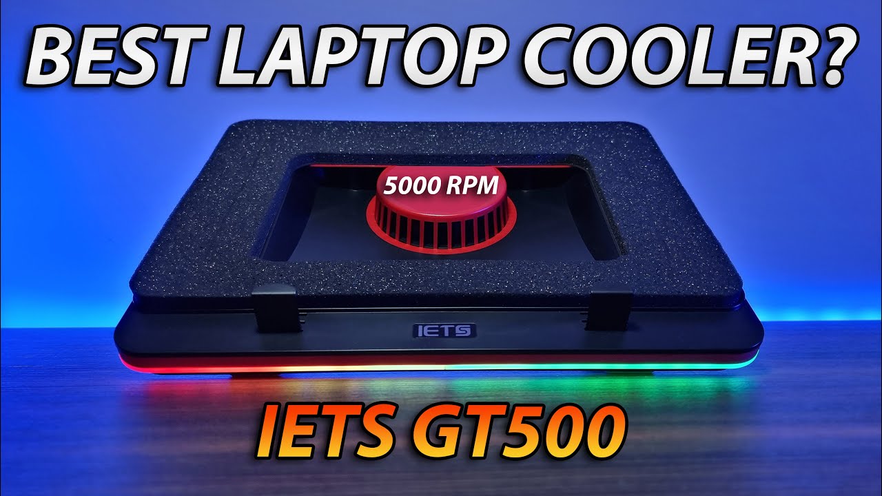 Лучшая охлаждающая подставка для ноутбука 2022 года | IETS GT500 | Температурный тест