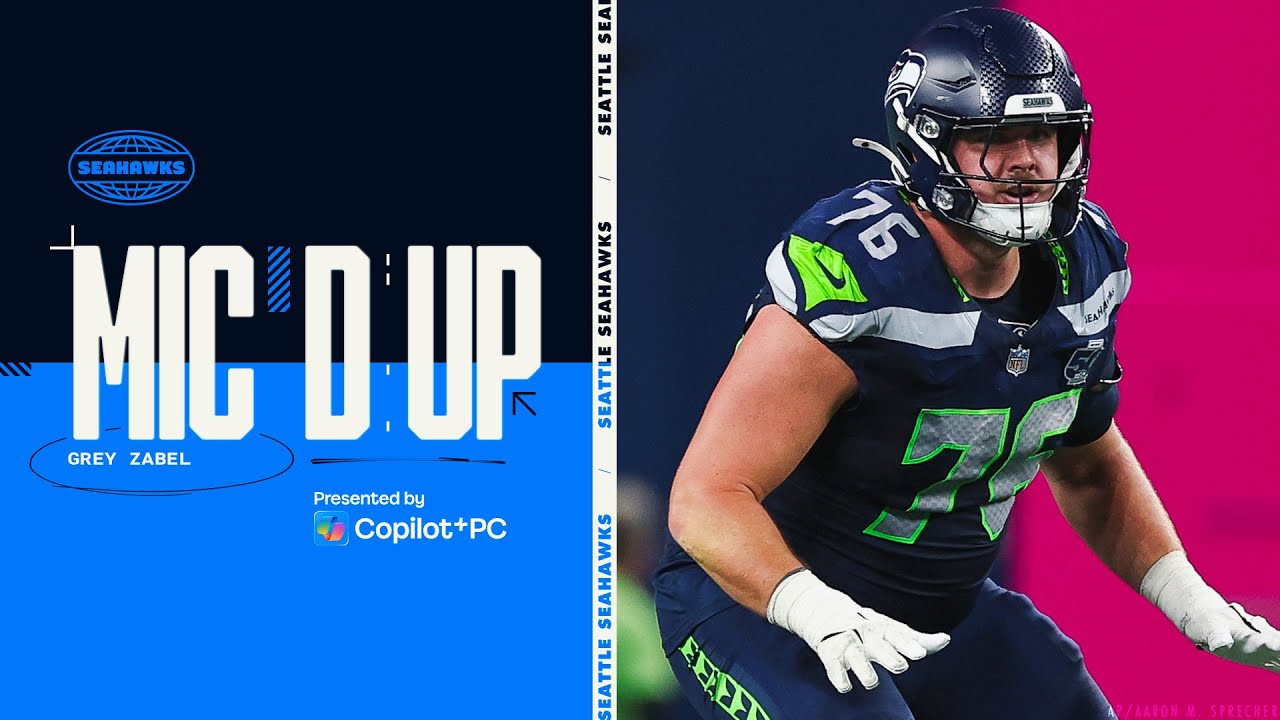 Grey Zabel Mic'd Up For The Win Over The Cardinals In Week 10 | Seattle Seahawks