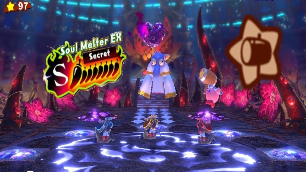 Kirby Star Allies - Soul Melter Ex: Hammer (Solo) 15:45.75