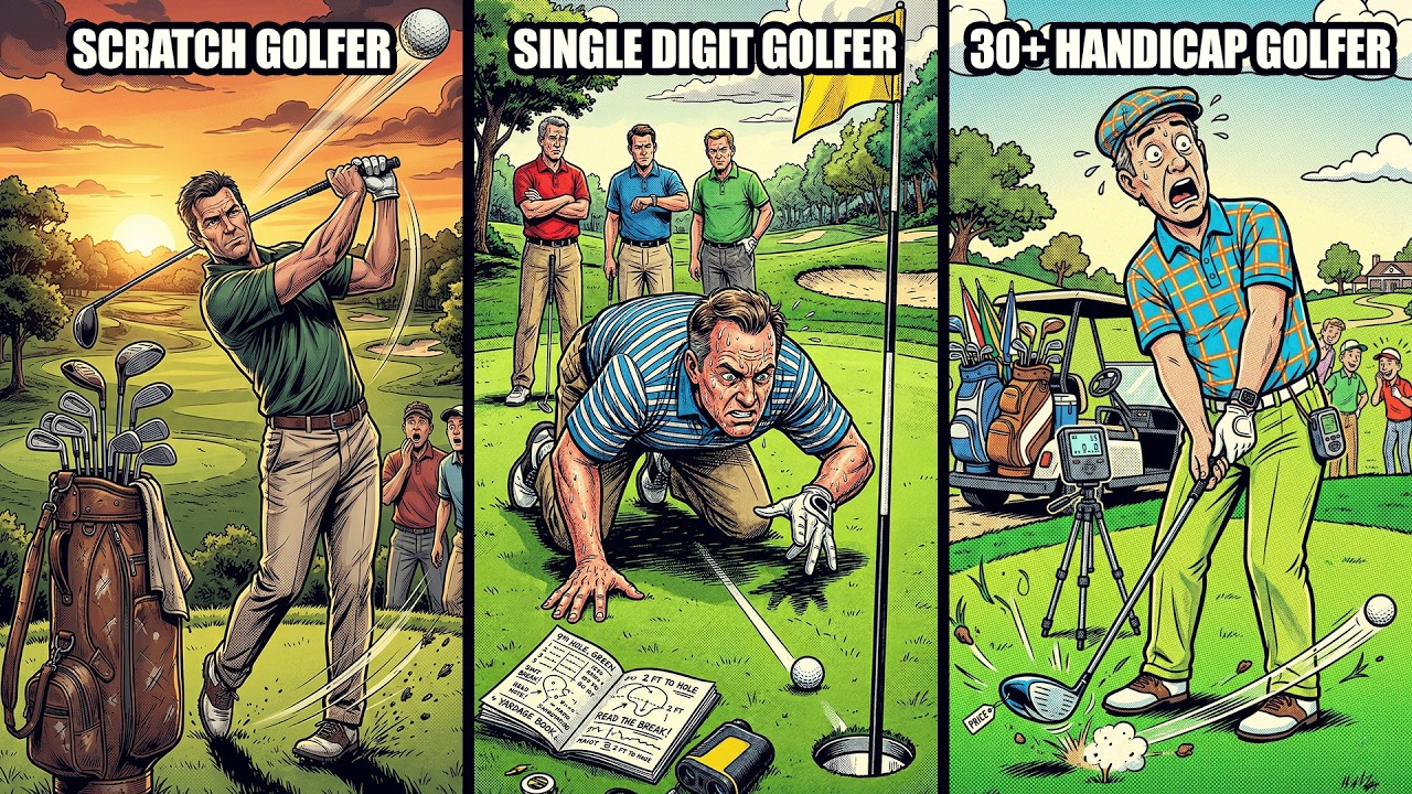 Handicapy golfowe od zera do 32 | Hierarchia społeczna