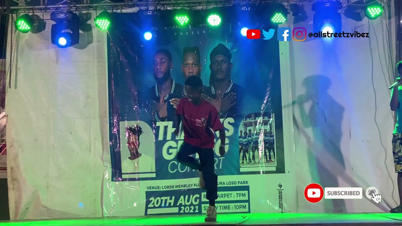 This guy did it again😱🤯😳Maxi 360 dance @ Millitant Thanksgiving Concert - AllStreetzVibez 🔥🔥🔥