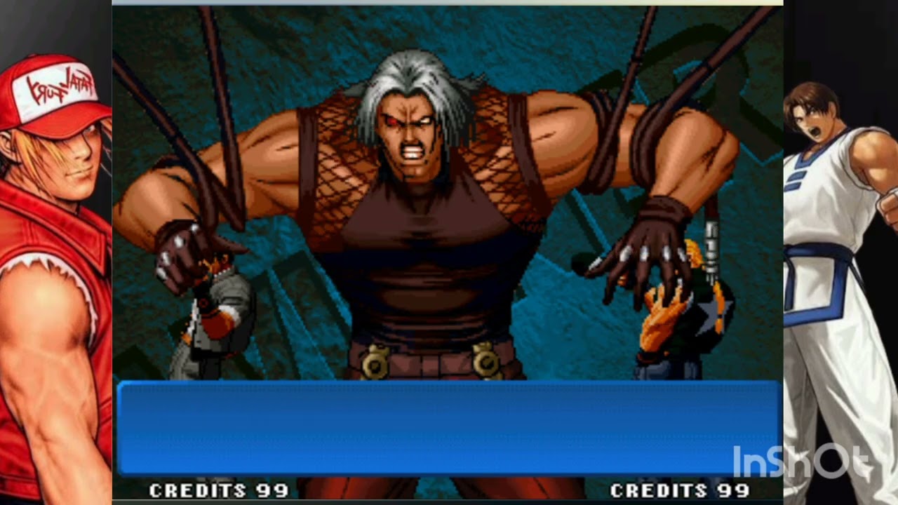 KOF 98 COMBO - Terry KYO Rugal gameplay ( arcade game) 