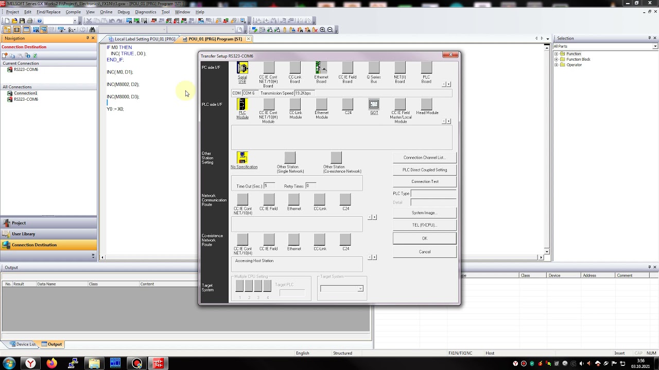 FX1N Error IF THEN